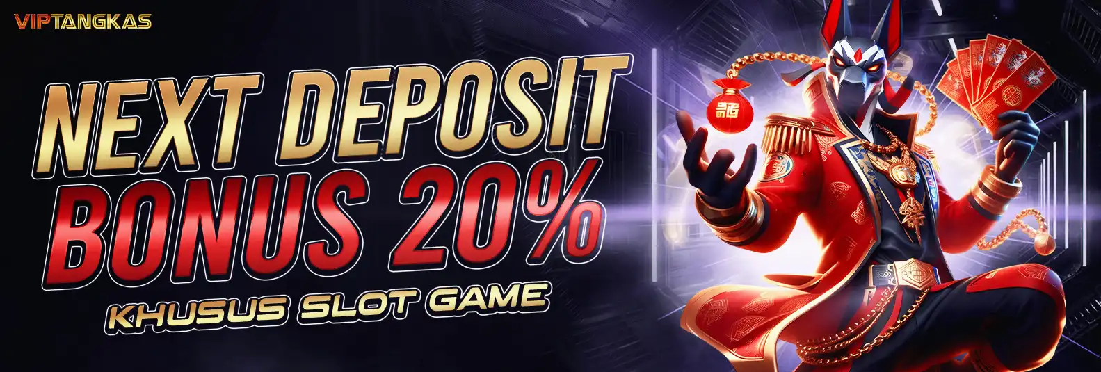 BONUS DEPOSIT 20% SLOT