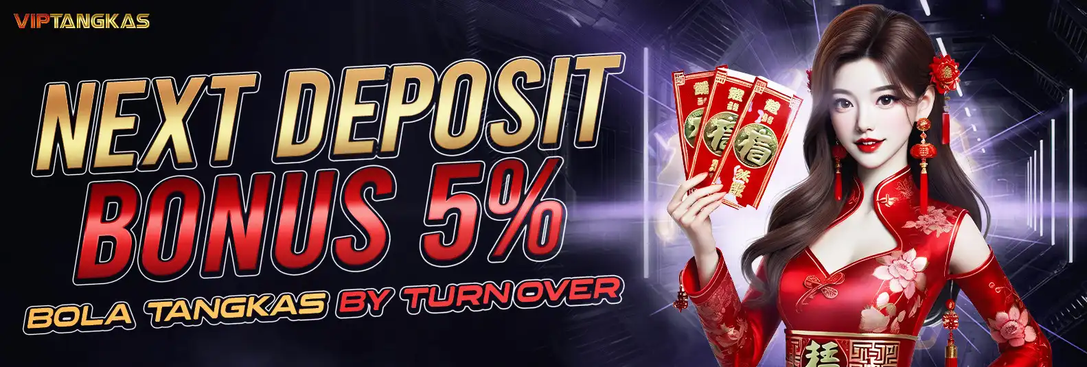BONUS DEPOSIT 5% BOLA TANGKAS BY TURNOVER